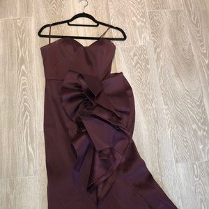 Badgley mischka gown